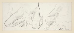 Klečící postavy od John Singer Sargent