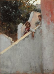 Vzpomínky na Capri; Vzpomínky na Capri, 1878 od John Singer Sargent