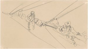 Muži na Spar od John Singer Sargent
