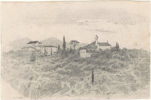klášter [recto] od John Singer Sargent
