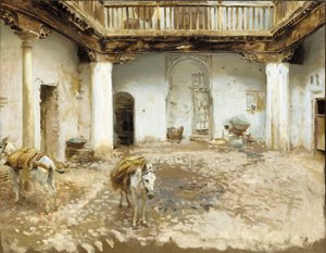 Maurské nádvoří od John Singer Sargent