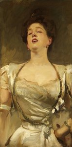 Zpěv paní George Batten od John Singer Sargent
