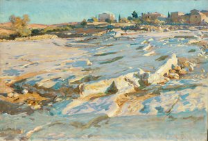 Blízko Olivové hory, Jeruzalém, asi 1905-06 (olej na plátně) od John Singer Sargent