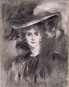Olga, baronka de Meyer, 1900-1910 od John Singer Sargent