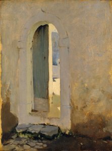Otevřené dveře, Maroko, 1879-80 od John Singer Sargent