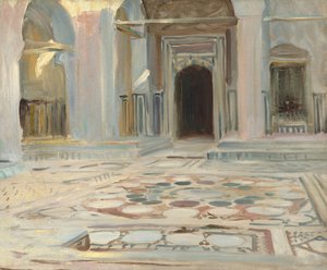 Dlažba, Káhira, 1891. od John Singer Sargent