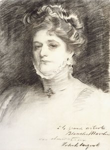 Portrét Blanche Marchesi, 1910 od John Singer Sargent