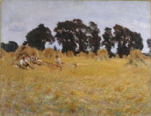 Ženci odpočívající v pšeničném poli, 1885 od John Singer Sargent