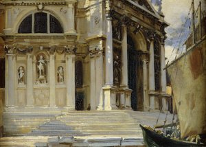 Santa Maria della Salute, Benátky, od John Singer Sargent