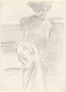 Sedící žena od John Singer Sargent
