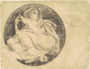 Studium pro "astronomii" od John Singer Sargent