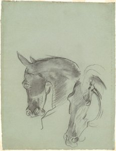 Studie pro „Pád GOG a MAGOG“ od John Singer Sargent