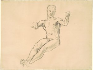 Studie pro Arion, 1919-1920. od John Singer Sargent