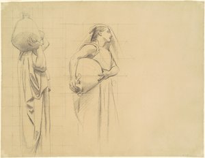 Studie na "The Danaïdes" od John Singer Sargent