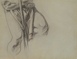 Studie o Adamovi pro patnáct tajemství růžence, 1903-1916. od John Singer Sargent