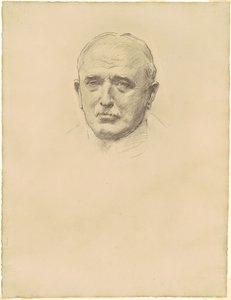 Studie polního maršála Johna Frenche pro generální důstojníky první světové války, 1920-1922. od John Singer Sargent