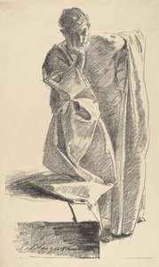 Studie mladého muže. od John Singer Sargent