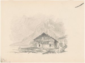 Švýcarská chata, 1869. od John Singer Sargent