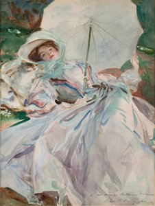 Dáma s deštníkem, 1911.