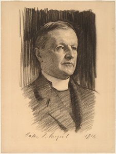 The Rt. Reverend William Lawrence, 1916. od John Singer Sargent