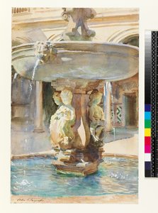Španělská fontána od John Singer Sargent
