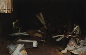 Pracovníci benátského skla od John Singer Sargent