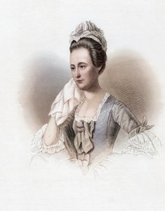 Dorothy Quincy Hancock Scott, Dorothy Quincy, Portrét (barevná rytina)