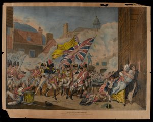 ?Smrt majora Piersona a porážka francouzských jednotek na ostrově Jersey 6. ledna 1781? od John Singleton Copley