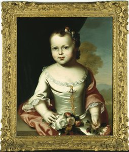 Elizabeth Greenleafová, kolem 1755-58 od John Singleton Copley