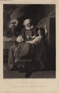 Heli a Samuel od John Singleton Copley