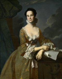 Paní Daniel Hubbard (Mary Greene) od John Singleton Copley