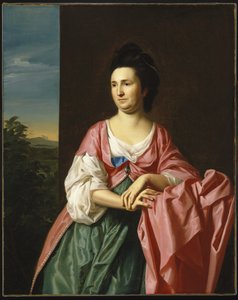 Paní Sylvester Gardiner, rozená Abigail Pickman, dříve paní William Eppes od John Singleton Copley