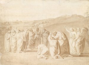 Studie pro Nanebevstoupení, 1774. od John Singleton Copley