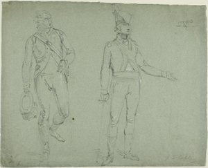 Dva američtí důstojníci od John Singleton Copley