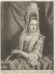 Portrét Marie II Stuartovny od John Smith