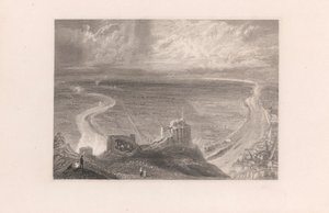 Chateau Gaillard, od východu od John Smith