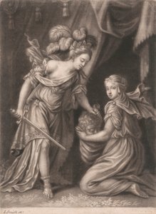 Judith s hlavou Holoferna od John Smith