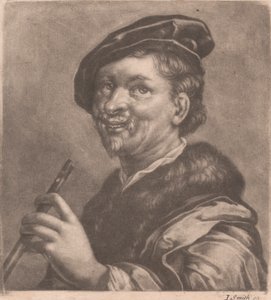 Muž hrající na flétnu od John Smith