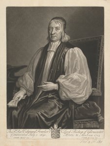 Reverend Edward Fowler, lord biskup z Gloucesteru od John Smith