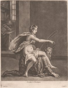 Sokrates a Xantippe od John Smith
