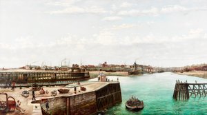Sunderland Harbour, 1883