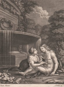 Venuše uvolňující Adonise z pronásledování od John Smith