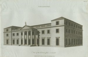 Chillington Hall: rytina, 1789 od John Soane