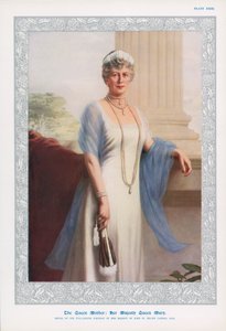 Královna Marie, choť krále Jiřího V. a matka Edwarda VIII. a Jiřího VI