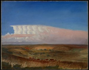 The Cloud, cca 1930 (olej na plátně)