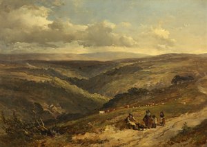 Porlock Road a Doone Valley
