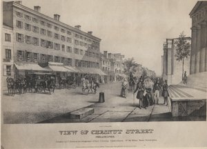 Pohled na Chesnut Street, Philadelphia