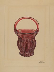 Okrasný malý košík, c. 1936. od John Tarantino