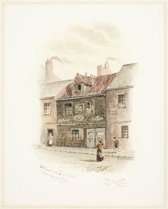 Old House Low Friar Street, Newcastle upon Tyne (bodycolor)