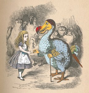 Alice a Dodo, 1889 od John Tenniel